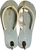 khevga Maritime Wandhaken 2er Set – Dekorative Sandalen mit Haken –...