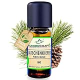 Naturreines BIO Latschenkieferöl, 10ml - 100% pures ätherisches bio Öl...