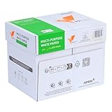 Basic Druckerpapier DIN A4 – 2.500 Blatt (5 x 500 Blatt) – Weißes PP...