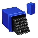 Hohopeti Teiliges Metall-stempelset Zahlen und Buchstaben...