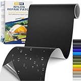 15x160cm Selbstklebend Flicken Reparaturset, Schwarz Flicken Daunenjacke...
