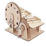 Yopeissn HöLzerne Murmelbahn 3D Puzzle DIY Mechanisches Satz Maze Ball...