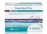 BAYROL Superflock Plus 1 kg - Flockmittel-Kartusche für Filteranlagen mit...