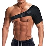 Schulterbandage, Schulterstütze mit Druckpolster, Verstellbare Schulter...