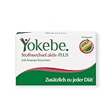 Yokebe Plus Stoffwechsel aktiv - Stoffwechselkapseln mit Vitamin-B-Komplex...