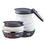 Adler AD1279 Elektrischer Wasserkocher, faltbar, 0,6 Liter, 750 W,...