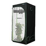 SunStream Growzelt Hydroponischer Growschrank 600D Hochreflektierendes...