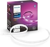 Philips Hue White & Color Ambiance Lightstrip Plus Basis-Set V4 (2m),...