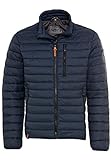 camel active Herren Leichte Steppjacke ohne Kapuze Dunkelblau menswear-52