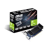 ASUS GeForce GT 730 2GB GDDR5 Low-Profile-Grafikkarte (0dB Passivkühlung,...