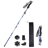 XDSP Wanderstock Faltbarer Walking Stock-Trekking Bergsteigen Ultraleicht...
