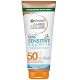 Garnier Sonnenschutzmilch mit LSF 50+ für Kinder, Sonnencreme mit sehr...