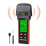 Holzfeuchtemessgerät 4-in-1, 5000N Digitales induktives...