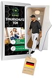 GREEN HOME Staubschutztür mit Reißverschluss | Staubschutz 1,10 x 2,20 m...