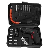 Yctze Elektrische Schraubendreher -Set Kabellos Wiederaufladbare USB...