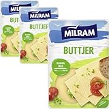 Milram Buttjer rahmig-mild Käse Butterkäse 150 gramm x 3 Pieces...