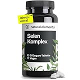 Selen Komplex – 365 Tabletten mit je 200µg – Komplex aus...