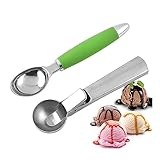 Ice Cream Scoop Set 5 cm, 2 Pieces Ice Cream Scoop Stainless Steel...