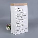 X-Labor Papiersack Kraftpapier Beutel Mülleimer Papiertüte Paper Bag...
