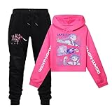 Demon Hunters Huntr/X Mädchen & Jungen Hoodie Set Kinder Musik Abenteuer...