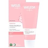 WELEDA Bio Mandel Sensitiv Reinigungsmilch, sanfte porentiefe Naturkosmetik...