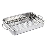 Küchenprofi 1066632834 Grill- und Ofenbräter STYLE, 34 cm BBQ, Edelstahl,...
