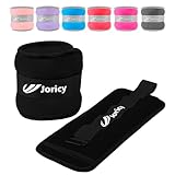 JORICY Knöchelgewicht, Gewichtsmanschetten Fuß für Männer Frauen 1 kg 1...