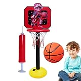 Tragbarer Basketballkorbständer, Boden-Basketballkorb für den...
