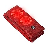 Elektrisch Beheizter Schal - 3 Temperaturregelung Wasserdicht Halswärmer -...