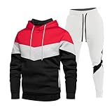 Komplettes Trainingsanzug-Set für Herren, Basic-Trainingsanzug, 2-teilig,...