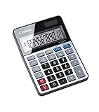 Canon LS122TS anzeigender Tischrechner, 12-stellige Anzeige, grau, LS-122...