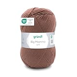 Gründl Wolle Big Mamma uni - XXL Wolle zum Stricken - Strickgarn - Weich...