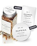 Homety® Gewürzetiketten selbstklebend (240 Stück) - Aufkleber rund...