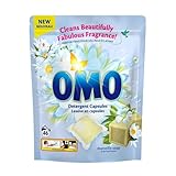OMO Marseille Soap Laundry Capsules- 42 Capsule x 20g Each -Powerful Stain...