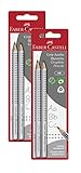 Faber-Castell 111992 - Bleistift Jumbo Grip HB (2er Pack, Bleistift Jumbo,...