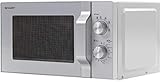 Sharp R204S Solo-Mikrowelle / 20 L / 800 W / 6 Leistungsstufen /...