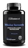 Tribulus Terrestris, 90% Saponinen | mit Schwarze Maca, L-Arginin, Vitamin...