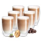 Fresh Master Latte Macchiato Gläser - Barista Premium Qualität für...