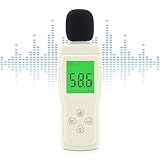 Dezibel Messgerät, AS804 Schallpegelmesser, db Messergerät Geeicht mit...