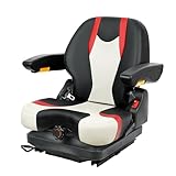 TICSEA Traktor Federungssitz Highback Niedriger Rasenmäher Sitz...