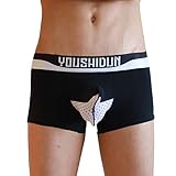 RUMAOZIA Männer Boxer Unterwäsche Sexy Long Penis Pouch Boxershorts...
