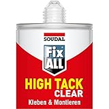 Soudal High Tack, für Hochleistungs-Verklebungen aller Art, Kartusche:...