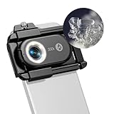 CAMOLO 200X Handy Mikroskop Handy Lupe 200X Telefonmikroskop Cannabis...