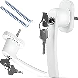 Retoo Fenstergriff Abschließbar Fensterknauf mit Schloss Fenstersicherung...