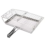 VRTYVEYBB Faltbarer Edelstahl Camping Toaster für den Außenbereich -...