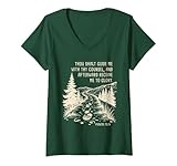 Damen Thou Shalt Guide Me – Psalms 73:24 Christian Faith Camping T-Shirt...