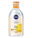 NIVEA Vitamin C Mizellenwasser (400 ml), Gesichtswasser mit Vitamin C,...