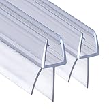 DOPPOSO Duschdichtung 2 x 80 cm Ersatzdichtung für 4mm/5mm/ 6mm/ für...