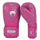 Venum, Contender 1.5 XT Boxhandschuhe, Unisex Erwachsene, 12 Oz, Weiß/Rosa