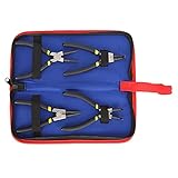 Schmuckzangen-Set, 4-teilig, Rundzange, Spitzzange, gebogene Zange,...